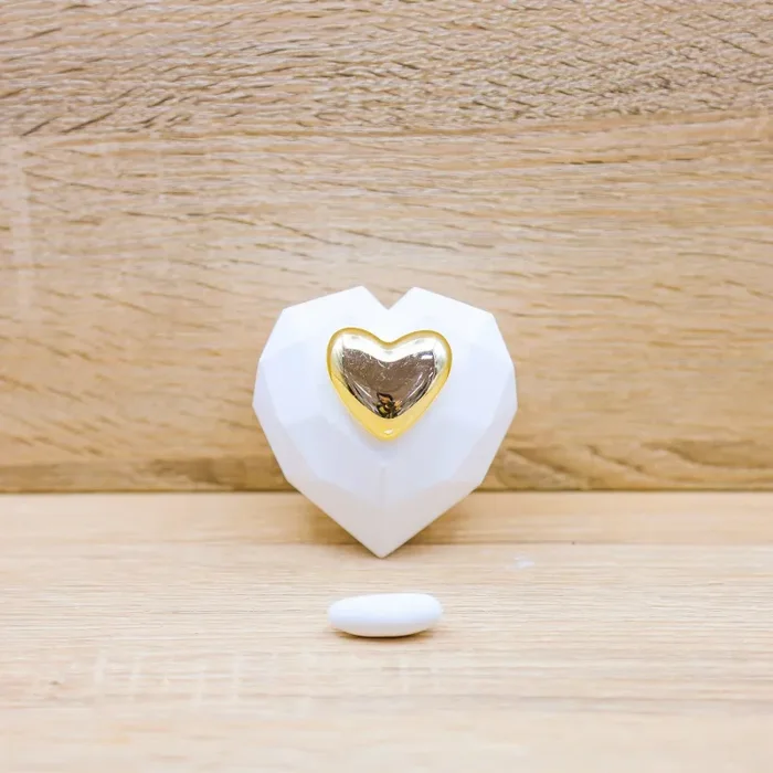 Scatolina Cuore Oro Claraluna