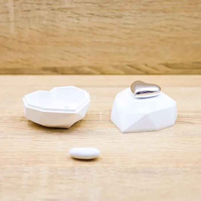 Scatolina Cuore Oro Claraluna - immagine 2