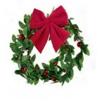 Scotton Coroncina Natale Verde Rossa Vendita calda online