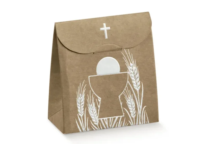 Scotton Sacchetto Croce Ava 70 x 35 x 80 Mm Avana 10 Pz