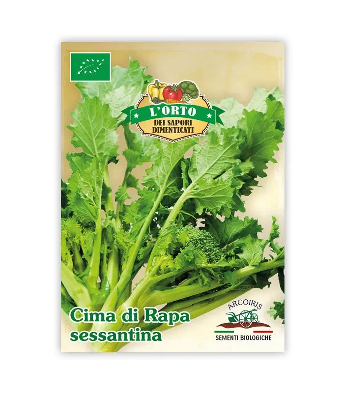 Semi da orto bio – Cima di Rapa Sessantina In saldo