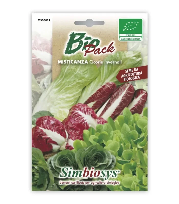 Semi da orto bio – Misticanza di Cicorie Invernali