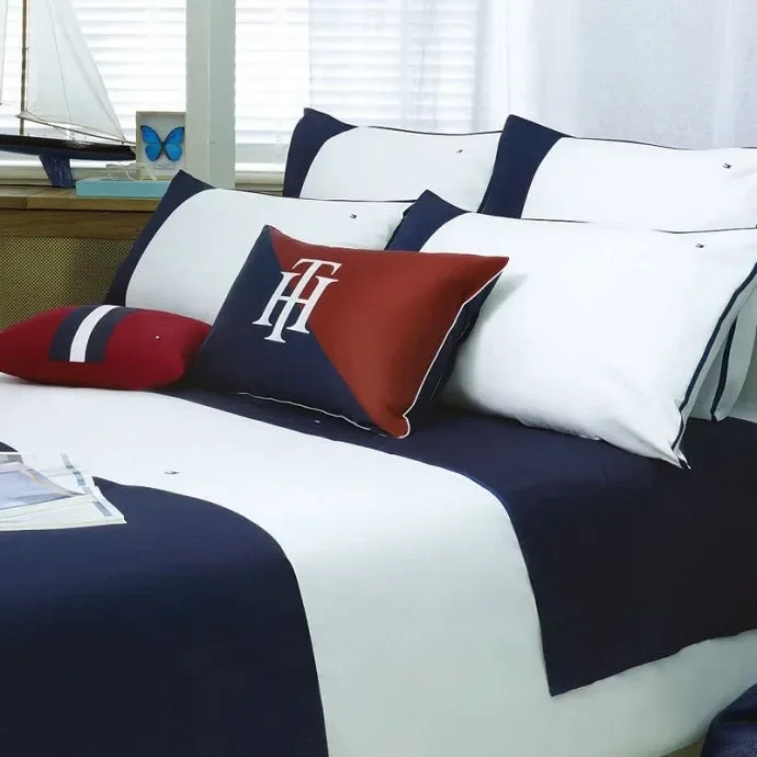 Set lenzuola letto Tommy Hilfiger art TOMMY BLTAI