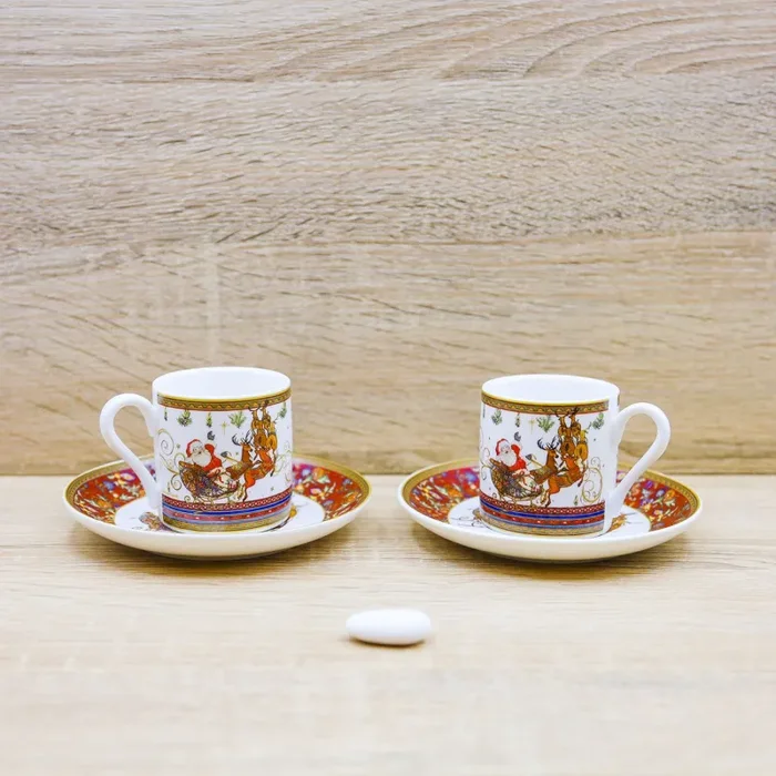 Set Tazzine Natalizie Emmebi