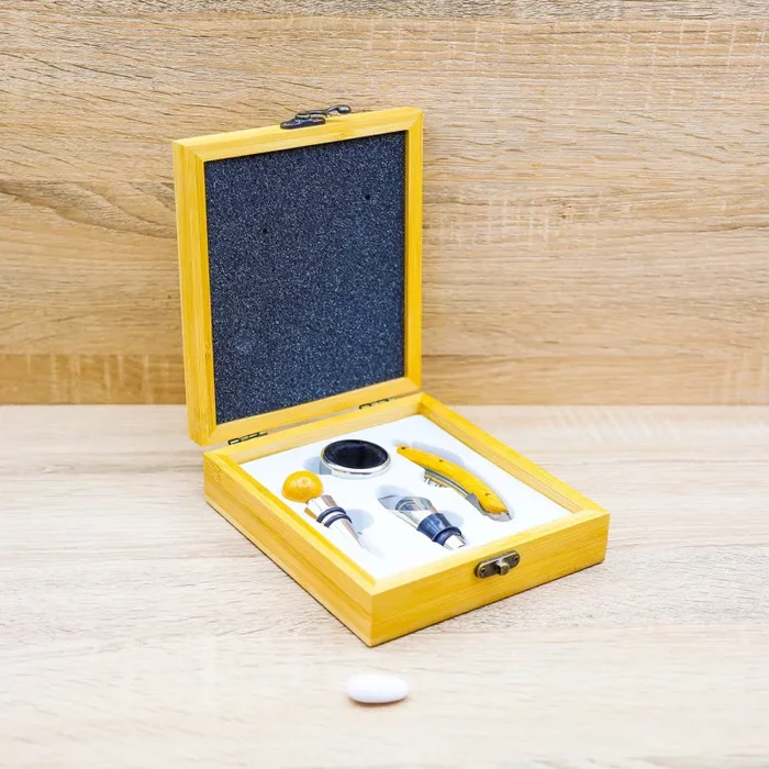 Set Vino Bamboo Cuore Matto Saldi