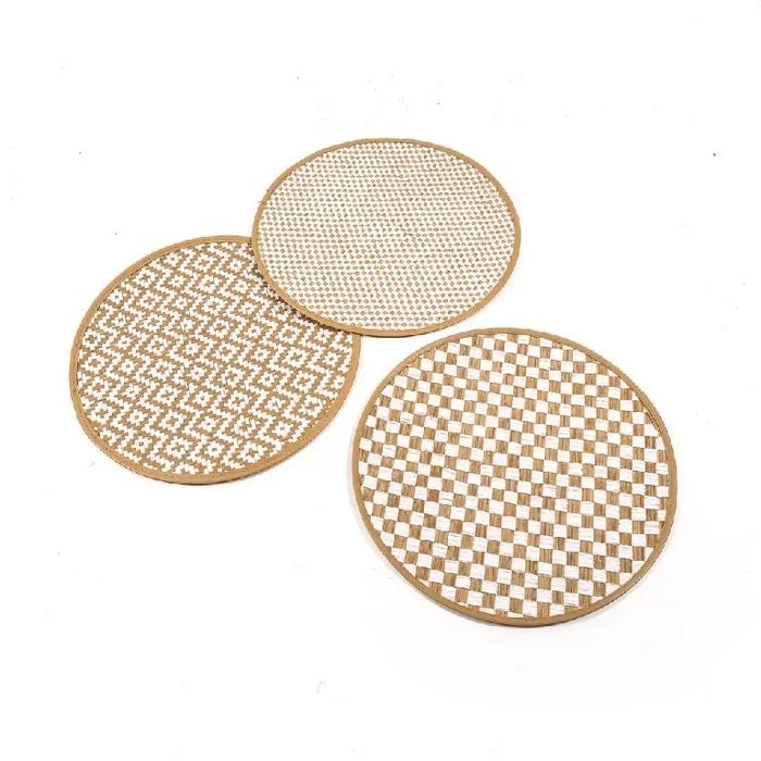 Sottopiatto tondo in carta 38 cm