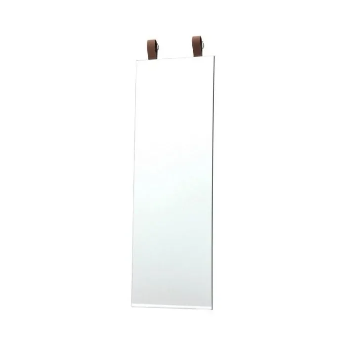 Specchio Cuir con gancio in cuoio In saldo - immagine 2