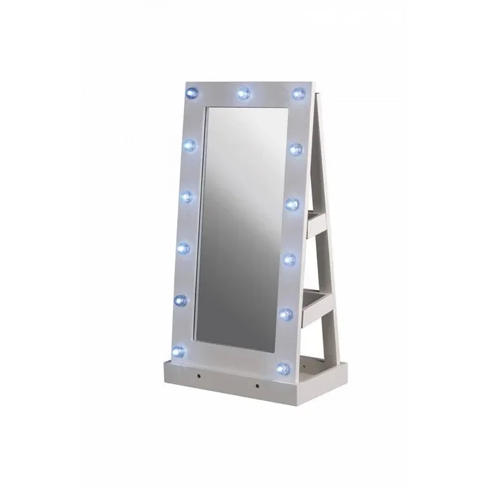 Specchio da trucco con LED in mdf 63 cm - immagine 2