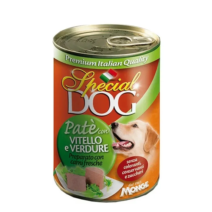 Special Dog All Breeds Adult Paté con Vitello e Ortaggi 400g