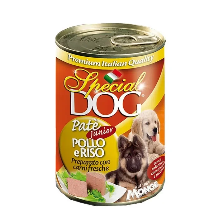 Special Dog All Breeds Puppy and Junior Paté con Pollo e Riso In saldo
