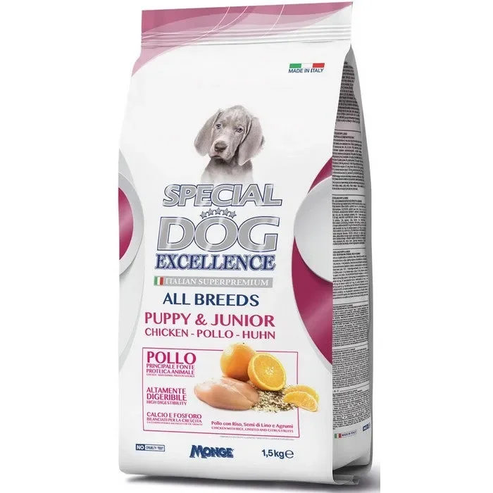 Special Dog Excellence All Breeds – Puppy & Junior – Pollo 1,5kg