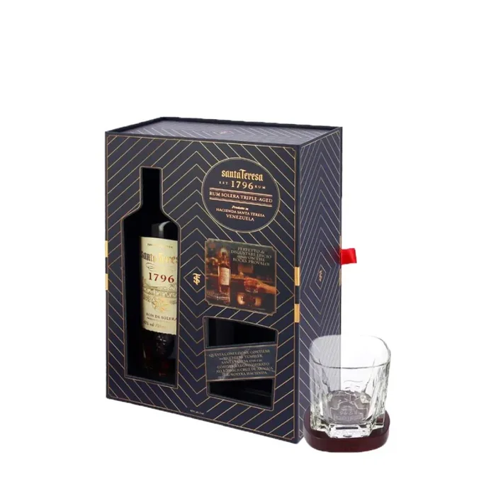 Special Pack Rum Santa Teresa 1796 + 1 Bicchiere + 1 Sottobicchiere – Santa Teresa