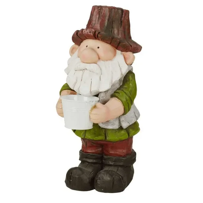 Statua nonno con secchiello