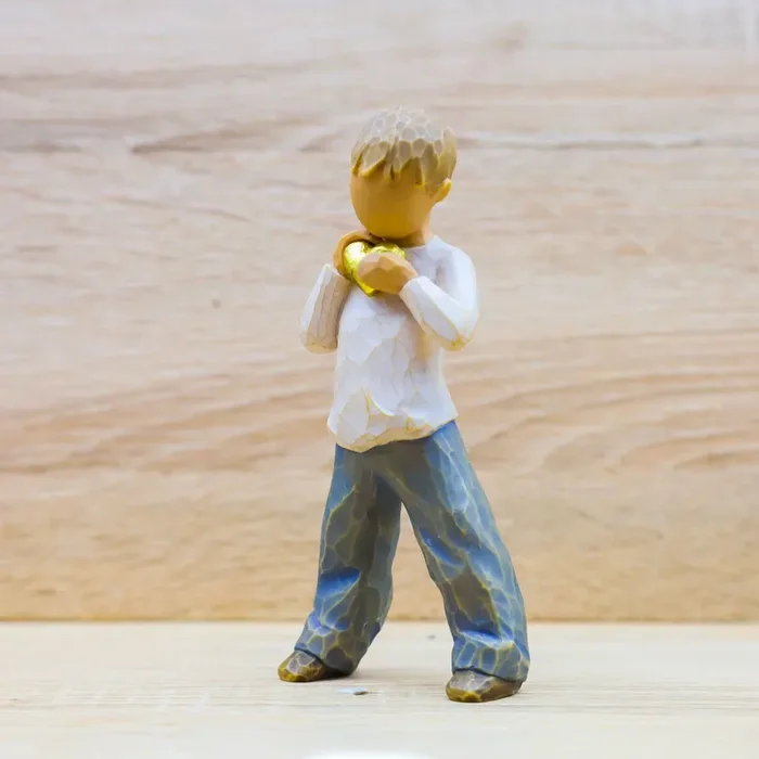 Statuina “Cuore d’oro” Willow Tree - immagine 2