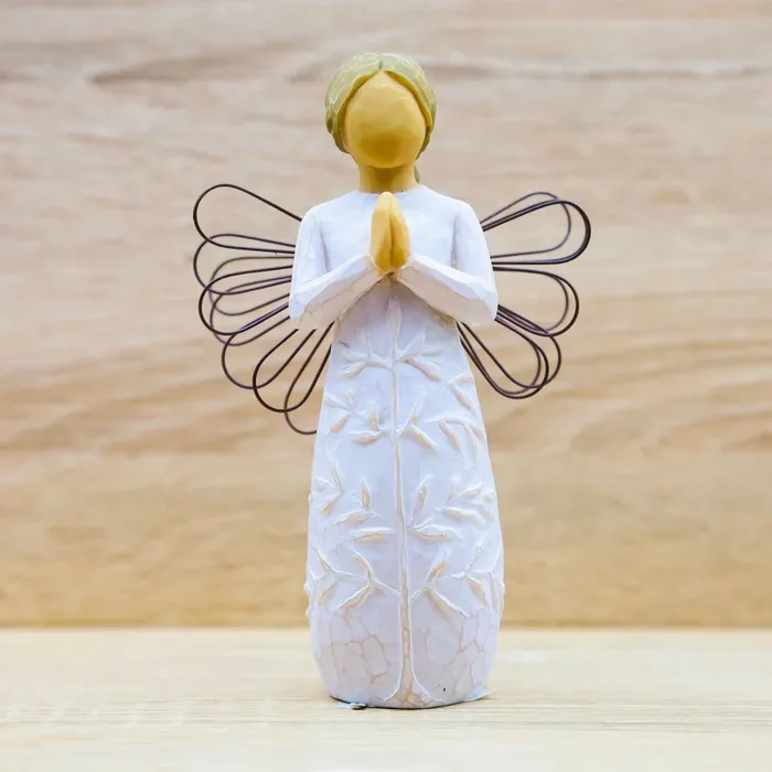 Statuina “Un albero, una preghiera” Willow Tree - immagine 2