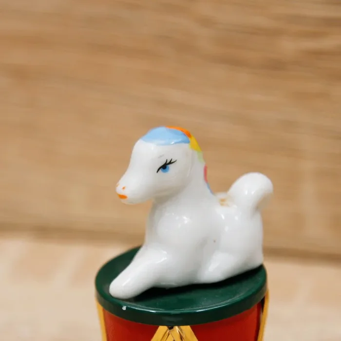 Statuina Unicorno Orchida - immagine 2