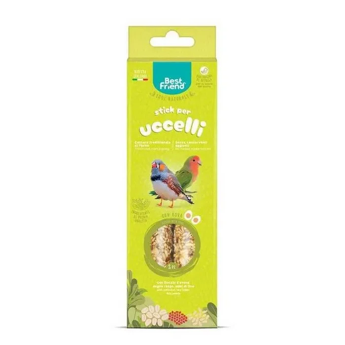 Stick naturali per uccelli ornamentali 85 g – Best Friend Moda