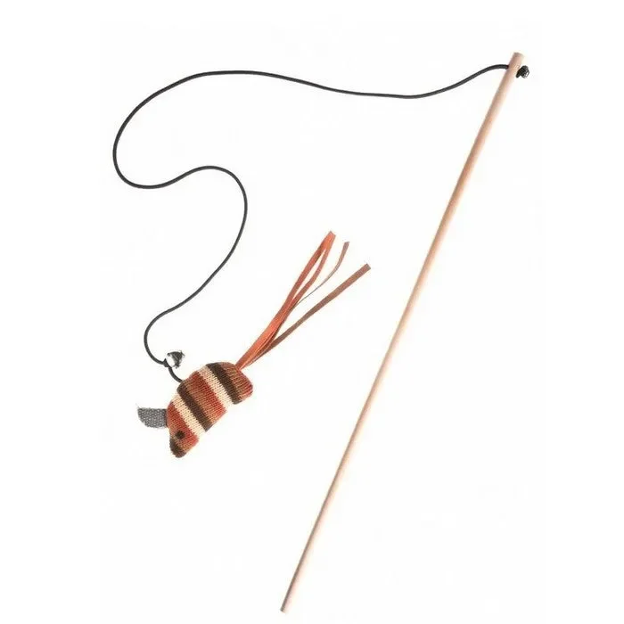 Stuzzicagatto con gioco in maglia topo