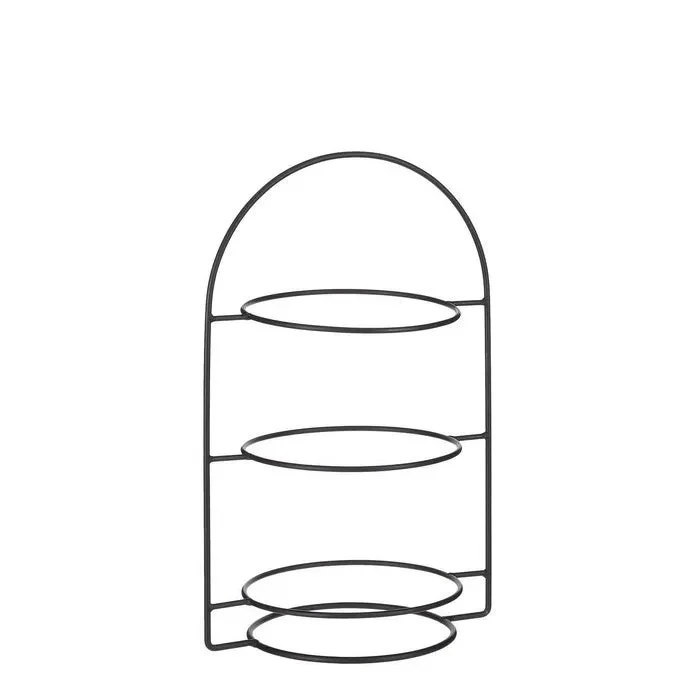 Supporto in metallo nero Vendita calda