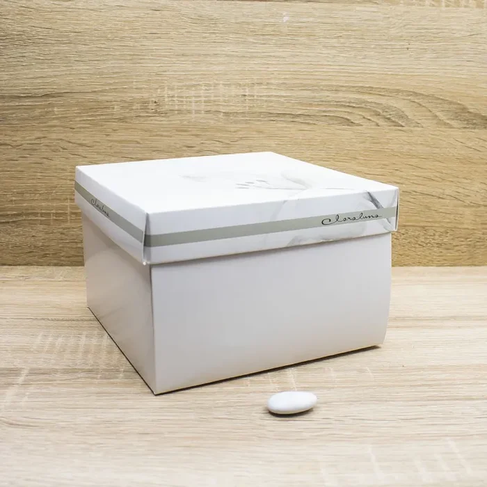 Svuotatasche/Piatto Cuore Bianco Claraluna - immagine 2