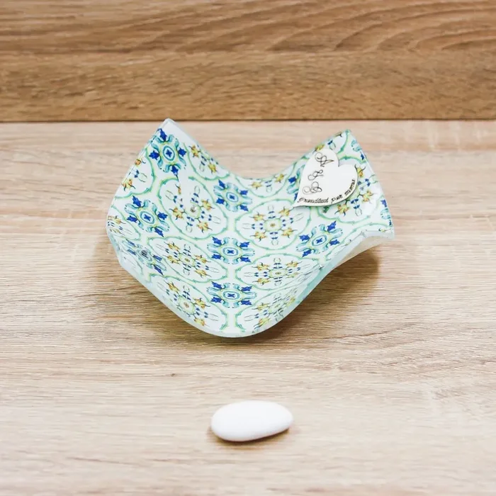 Svuotatasche Piccolo Stile Maiolica Personalizzabile Prendimi per Mano Solidale - immagine 2