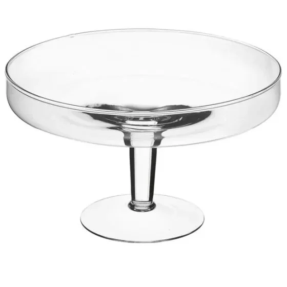 Sweet Home Alzata portadolci in vetro trasparente – H14 D29cm