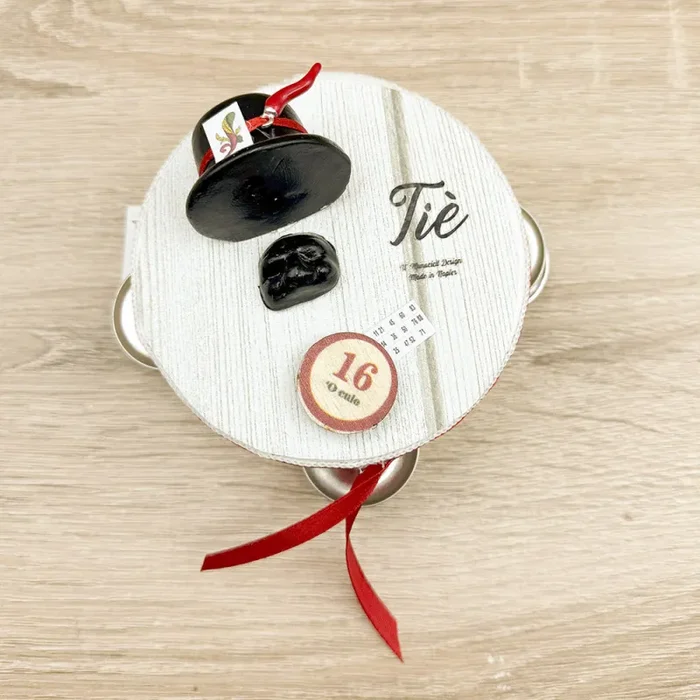 Tamburello “Tiè” Bella Napoli Vendita online - immagine 2