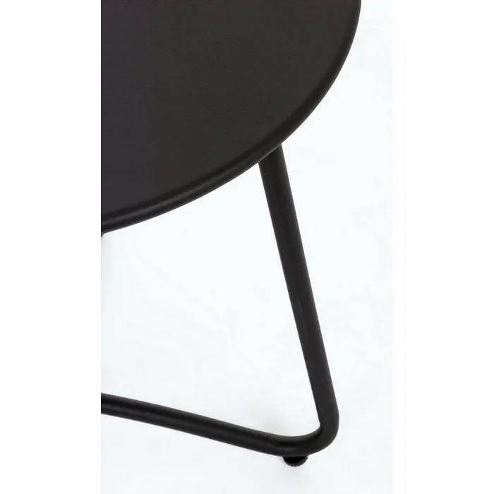 Tavolino da giardino 40 cm in metallo – Wissant - immagine 3
