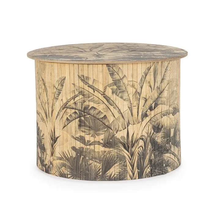 Tavolino tondo in bamboo – Nariko