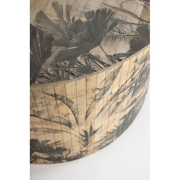 Tavolino tondo in bamboo – Nariko - immagine 3