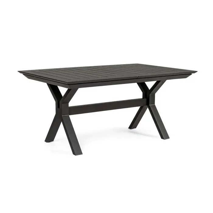 Tavolo da giardino allungabile in alluminio 180-240×100 cm – Kenyon
