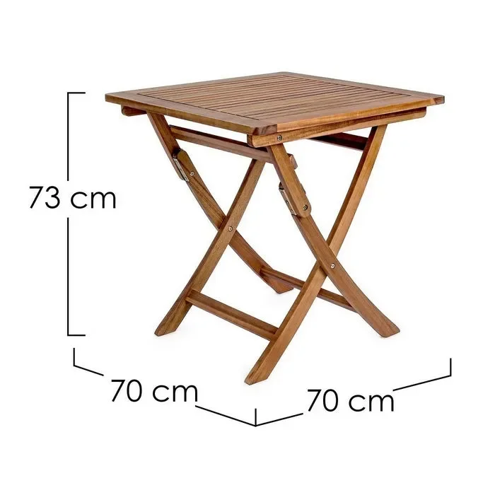 Tavolo in legno di acacia da giardino – Noemi - immagine 2