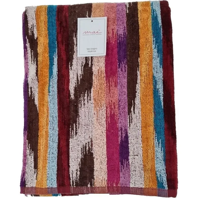 telo bagno via roma art MULTIMAX colore a scelta misura unica - immagine 2