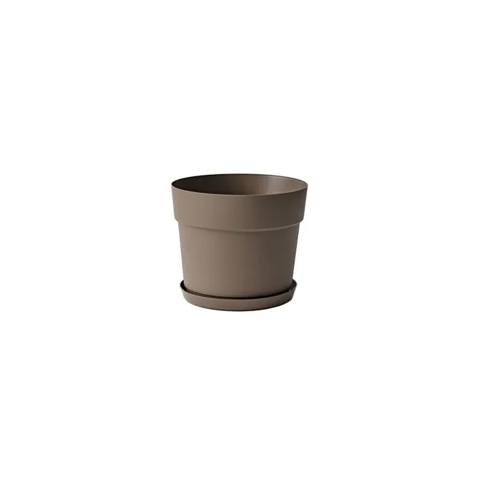 TeraPlast Sottovaso Orma Saucer 29 Forest Plastica Riciclata - immagine 2