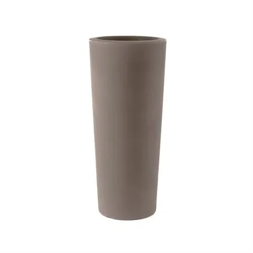 TeraPlast Vaso Schio Cono Alto 110 Cm Cappuccino Resina