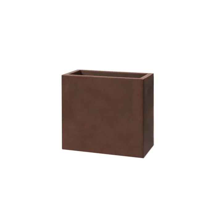 TeraPlast Vaso Schio Tower Bronzo 80 Cm Resina