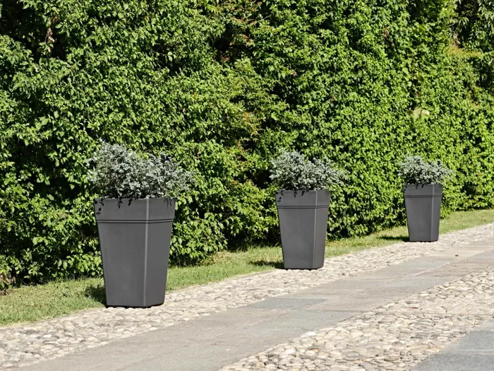 TeraPlast Vaso Stalk 65 Gambo Sand Resina Fornitura - immagine 2