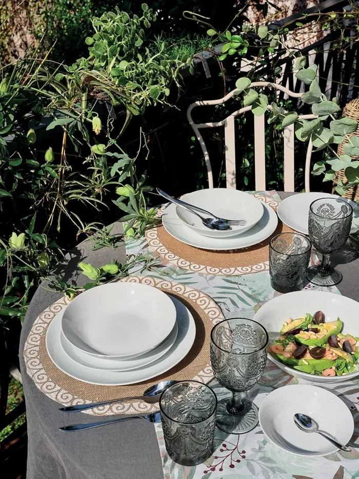 Tognana Servizio Tavola Metropolis 18 Pz Porcellana Bianca Online ora - immagine 3