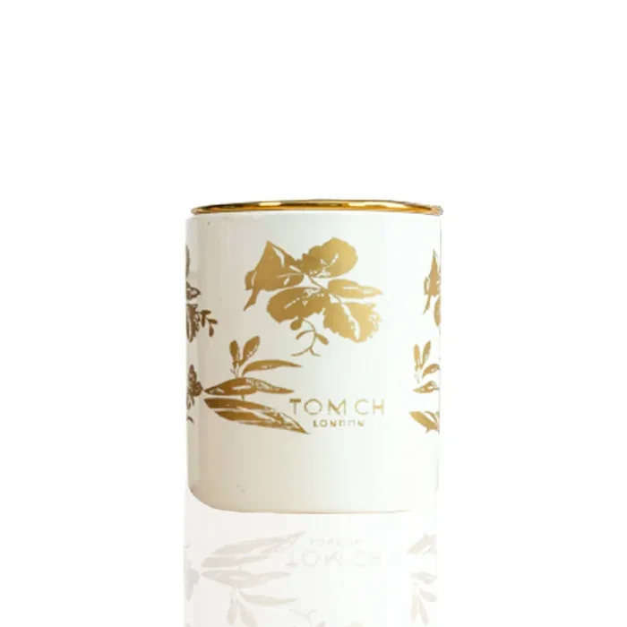 Tom Ch London Candela Florence Media H10 D9 cm Bianco