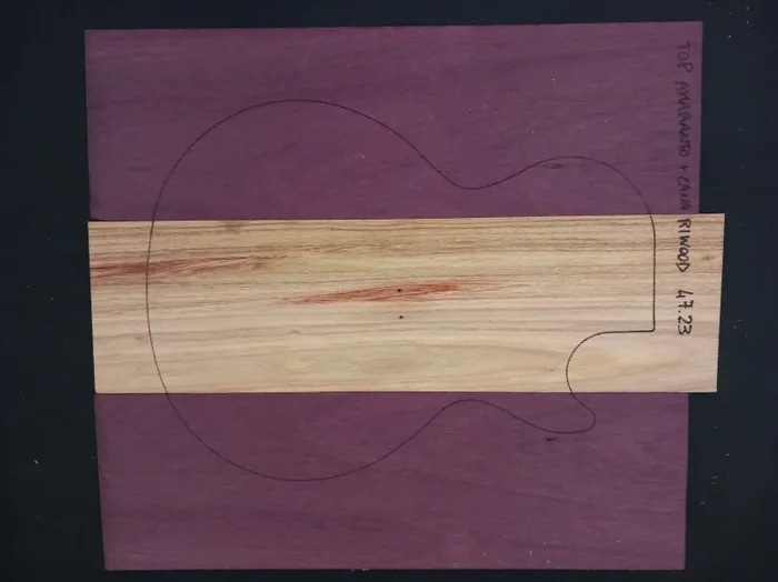 Top composti amaranto + canariwood