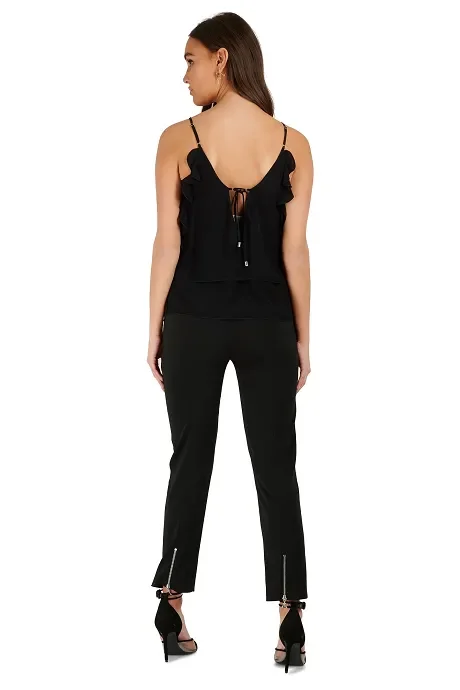 Top donna Patrizia Pepe art 2C1262 A8I1 K103 colore nero misura a scelta - immagine 2