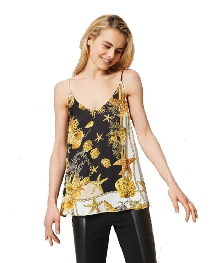 top donna twinset art 211LM27RR 05910 colore foto misura a scelta