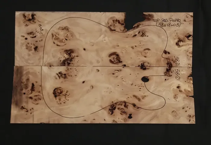 Top Radica di Pioppo mm. 4/5