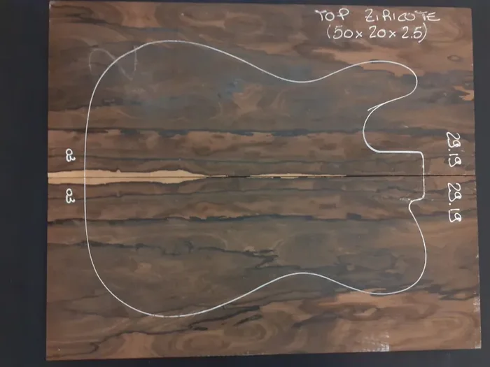 Top Ziricote sp. mm. 25 Saldi