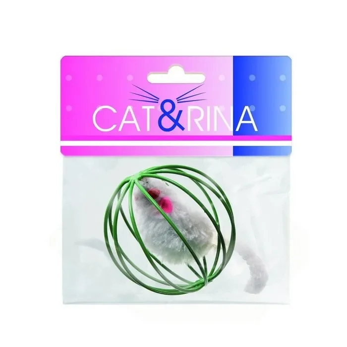 Topini nella palla giocattolo per gatti - immagine 2