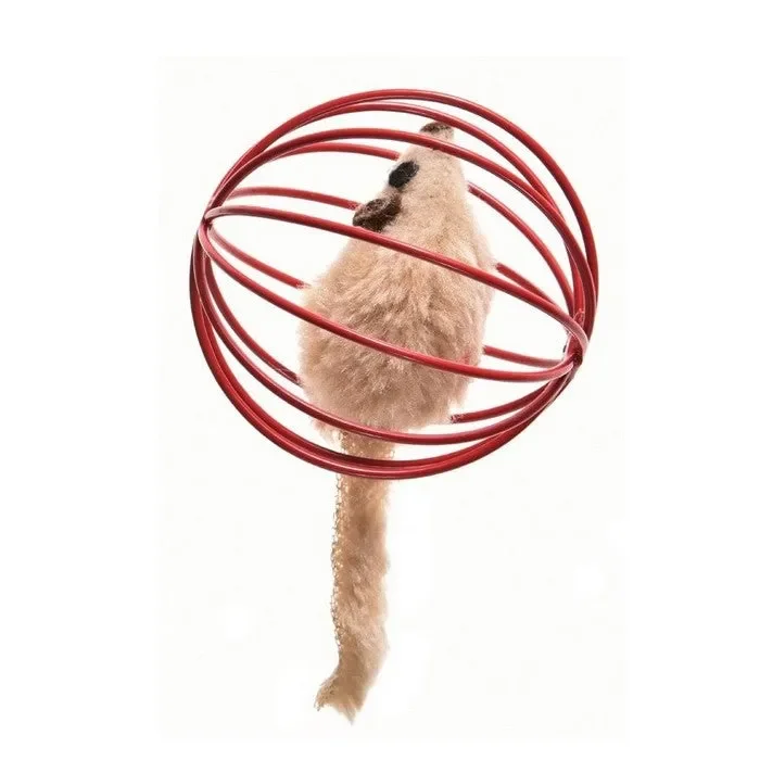 Topini nella palla giocattolo per gatti - immagine 3