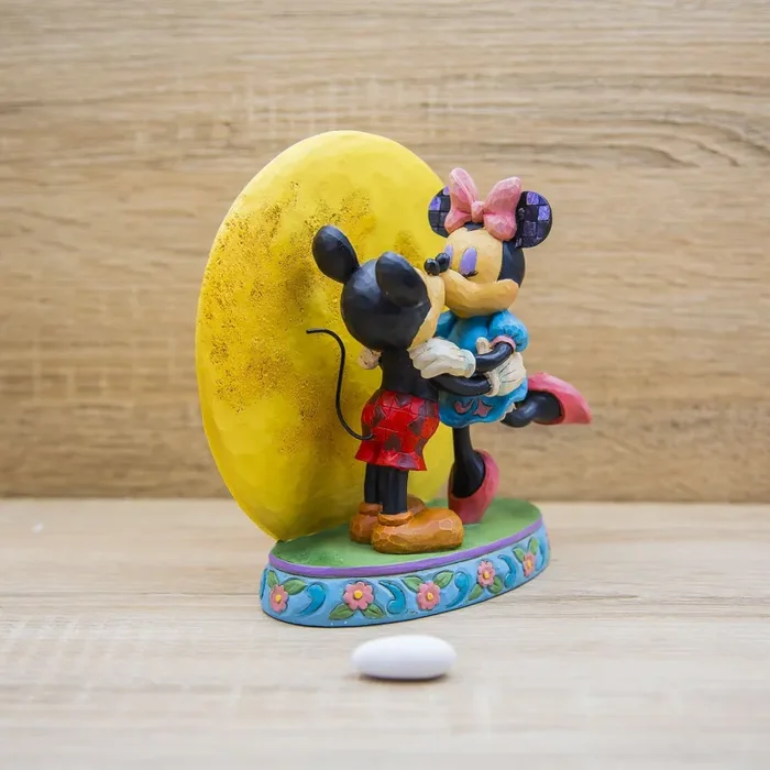 Topolino e Minnie “Il Bacio al Chiaro di Luna” Disney Traditions Moda - immagine 3