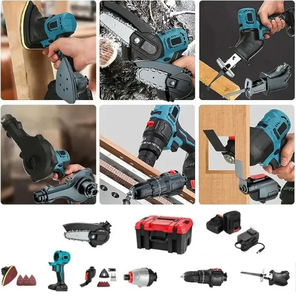 TRAPANO A BATTERIA 7 IN 1 CON VALIGETTA | PROMO RISERVATA AI NUOVI CLIENTI - immagine 2