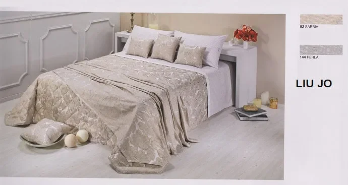 TRAPUNTA MATRIMONIALE COLLEZIONE AUTUNNO INVERNO LIU JO ART LL1217 COLORE A SCELTA MISURA UNICA