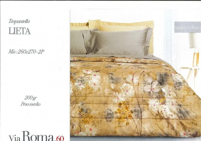 trapunta via roma 60 art lieta 2p colore a scelta misura unica